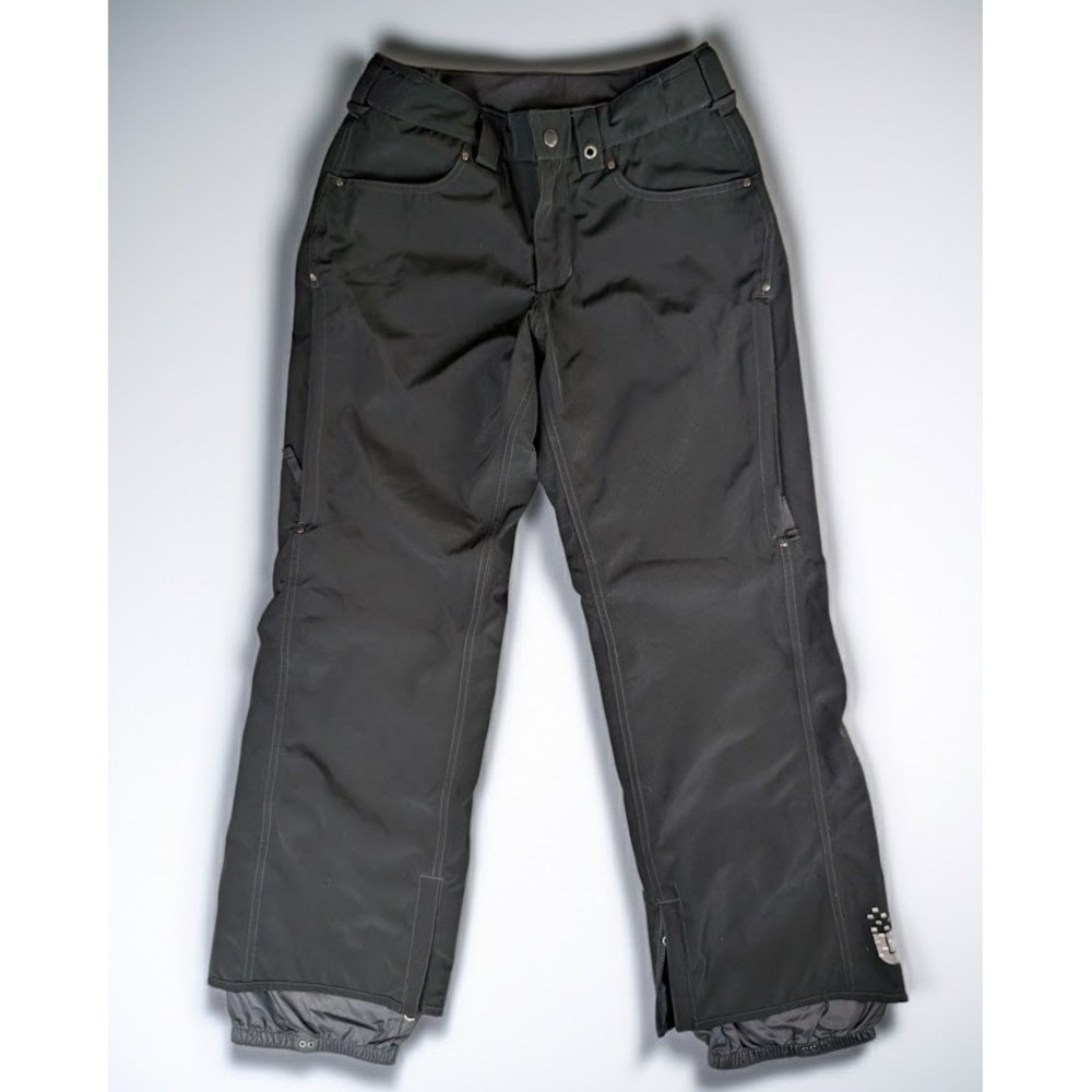 Burton Dryride Snowboard Pants Womens XS Black Adjustable Waist Insulated Ski
